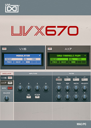 UVX670 - Combining two rare '80s analog polyphonic synths from Japan