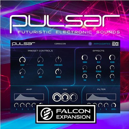 Falcon Expansion: Pulsar - Futuristic Electronic Sounds