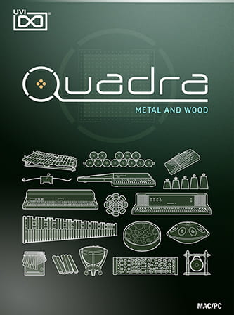 Quadra: Metal and Wood - MULTI-INSTRUMENT AND SEQUENCE DESIGNER