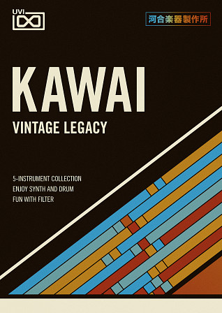 KAWAI Vintage Legacy - 1,400 presets deliver the authentic analog sounds of real hardware