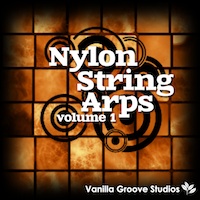 Nylon Strings Arps Vol.1 - 50 arpeggios and rhythmic loops, ranging from 60 to 120 BPM
