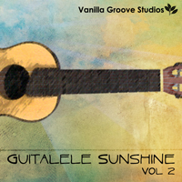 Guitalele Sunshine Vol.2 - 59 chirpy, fun-filled guitalele loops in 8 loop sets ranging from 80 to 120 BPM