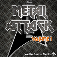 Metal Attack Vol.1 - 200 extreme guitar loops arranged in 5 packs ranging from 140 to 180 BPM
