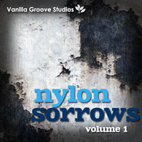 Nylon Sorrows Vol.1 - 53 brooding guitar loops, ranging from 66 to 160 BPM in 5 easy construction kits