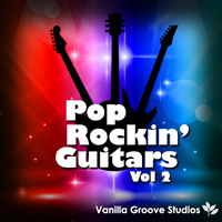 Pop Rockin Guitars Vol.2 - 38 blistering guitar loops arranged in 5 construction kits from 128 to 133 BPM
