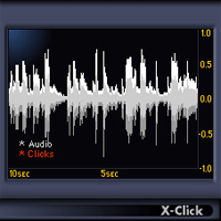 X-Click - Visual scope displays click intensity, audio & difference monitoring and more