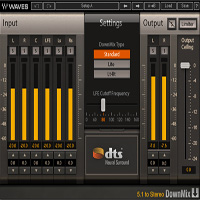 DTS Neural Surround DownMix - Processes 5.1 or 7.1 surround content into a 2-channel stereo mix