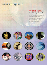 WORLD PACK: Apple Loops Compilation - Add some worldly diversity to your collection with over 5900 loops
