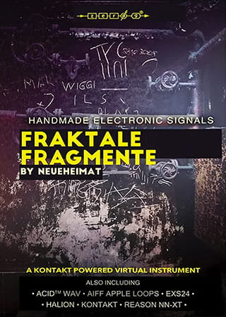 Fraktale Fragmente - An exquisite, experimental multi-format library of handmade electronic signals