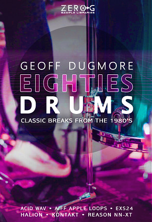 Eighties Drums - A massive sample library from the drum legend that is Geoff Dugmore