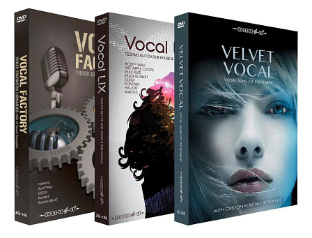 Vocals Bundle - The ultimate mix of kontakt instruments and vocal samples