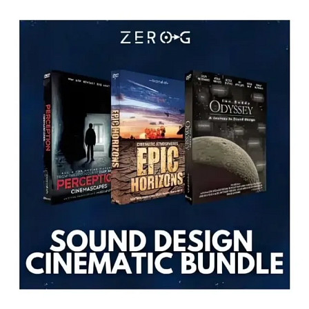 Zero-G Sound Design Cinematic Bundle - Over 18 GB of incredible cinematic sound design samples
