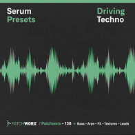 Driving Techno - Serum Presets product image