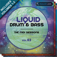 Liquid Drum & Bass: The MIDI Sesssions Bundle (Vols.1-3) product image