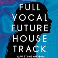 Full Vocal Future House Track: Stems & MIDI product image